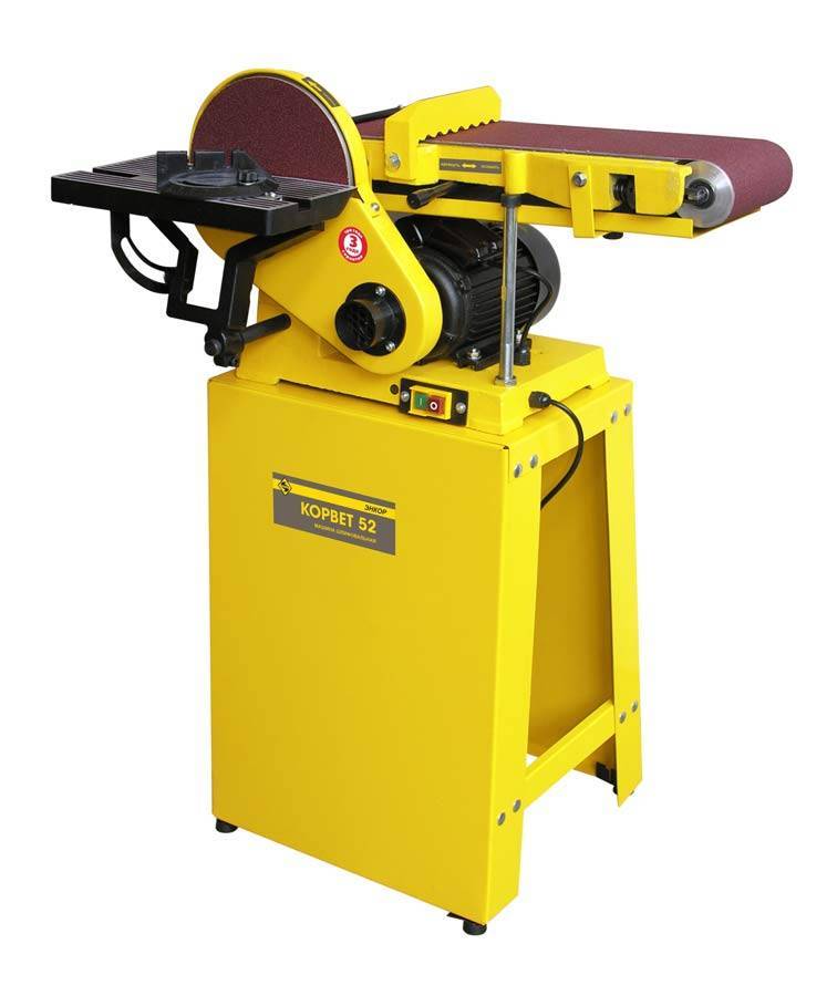 Тарельчато-ленточношлифовальный станок Энкор Корвет-52 Тарельчато-ленточношлифовальный станок Энкор Корвет-52