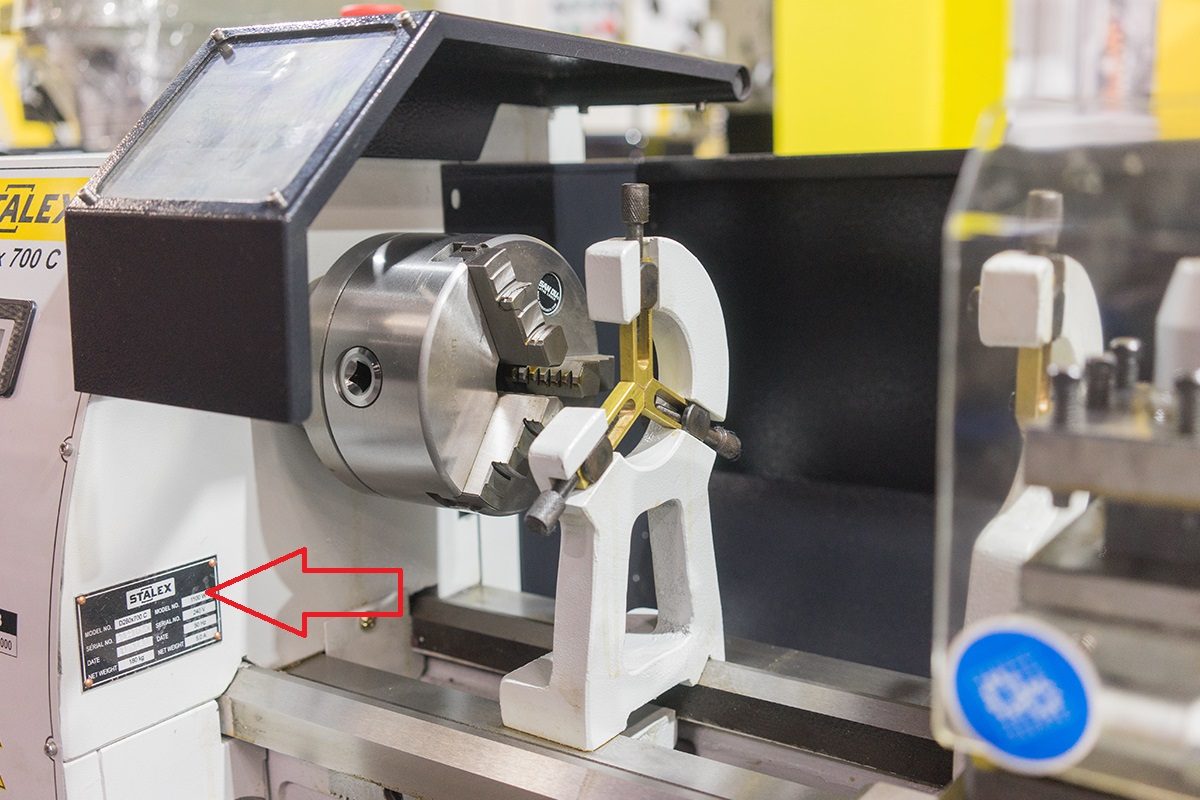 Настольный токарный станок Stalex D280x700C