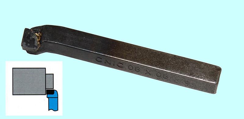 Резец Подрезной отогнутый 10х10х 90 Т15К6 DIN 4977 Резец Подрезной отогнутый 10х10х 90 Т15К6 DIN 4977