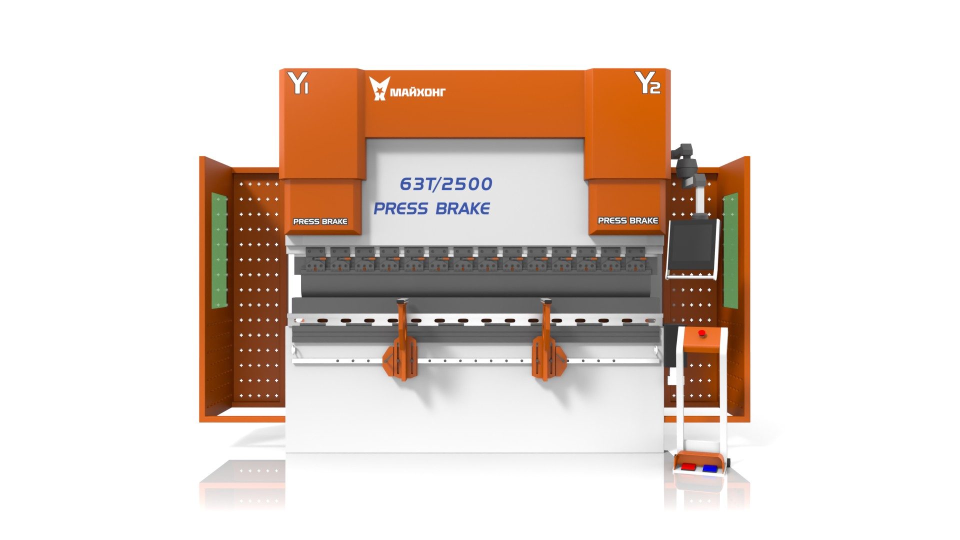 Листогибочный пресс с ЧПУ Майхонг Delem DA-53T 63-2500/4+1 Листогибочный пресс с ЧПУ Майхонг Delem DA-53T 63-2500/4+1