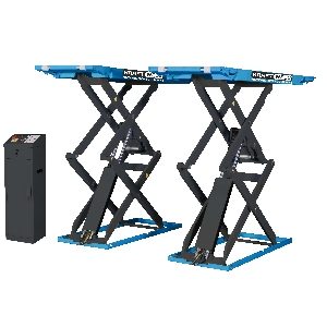 Подъёмник ножничный короткий напольный г/п 3500 кг. KRW350SF_blue Подъёмник ножничный короткий напольный г/п 3500 кг. KRW350SF_blue