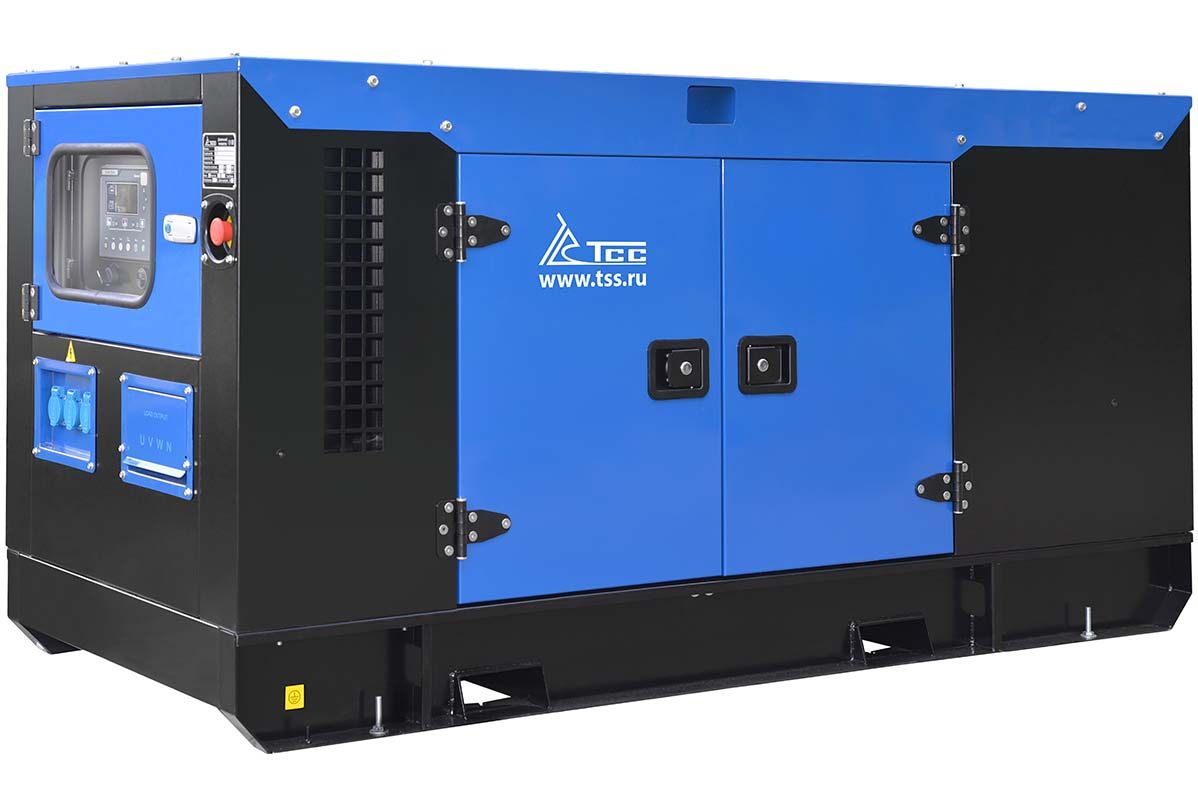 Дизельный генератор ТСС АД-30С-Т400-1РКМ7 в шумозащитном кожухе / TWc 42TS ST