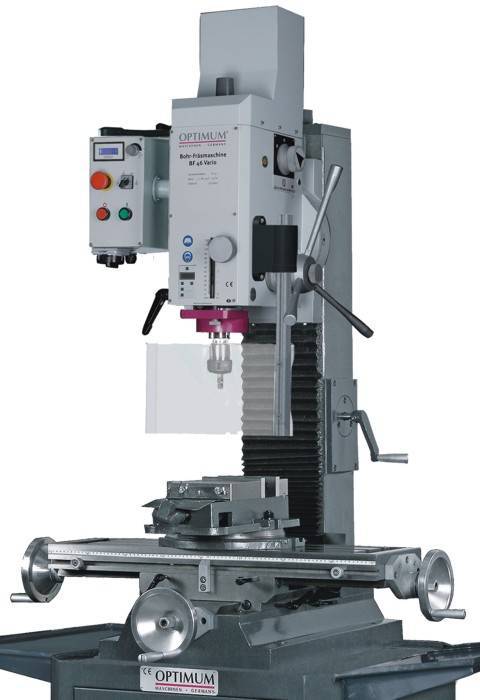 Вертикально-фрезерный настольный станок Optimum BF46 Vario 3338453