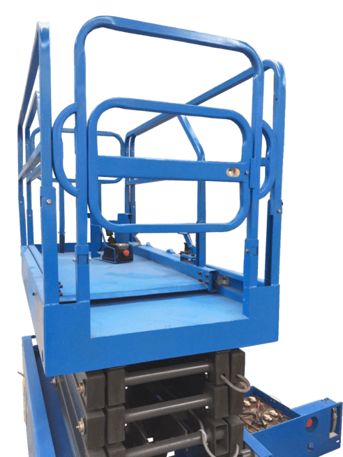 Самоходный ножничный подъемник с выдвижной платформой PL1435