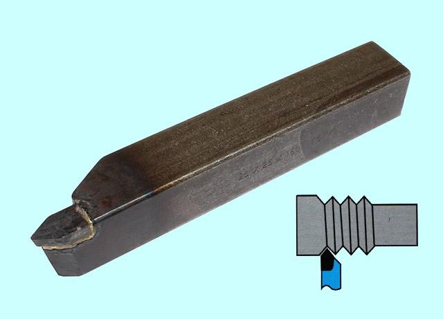 Резец Резьбовой 32х32х180 Т15К6 для наружной резьбы DIN 282-60 Резец Резьбовой 32х32х180 Т15К6 для наружной резьбы DIN 282-60