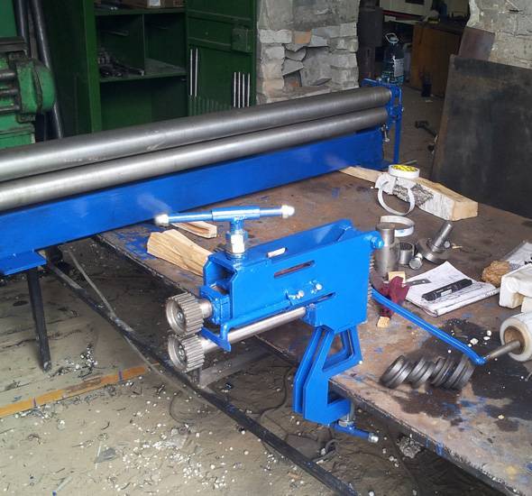 Комментарий на товар: Вальцы ручные быстрые SBX-VRB1270x0,8 (водосток)