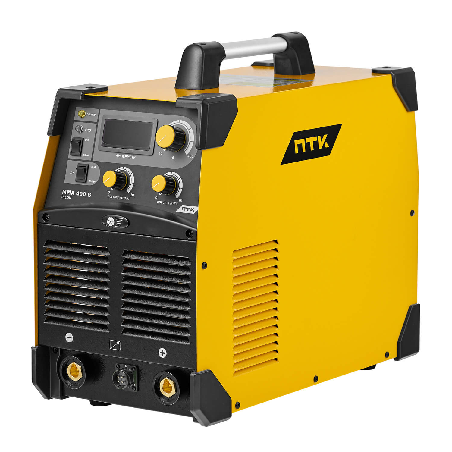 Сварочный инвертор ПТК RILON MMA 400 G (НАКС) Сварочный инвертор ПТК RILON MMA 400 G (НАКС)