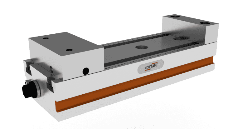 Тиски механические прецизионные ТМ-440/200 Kottami