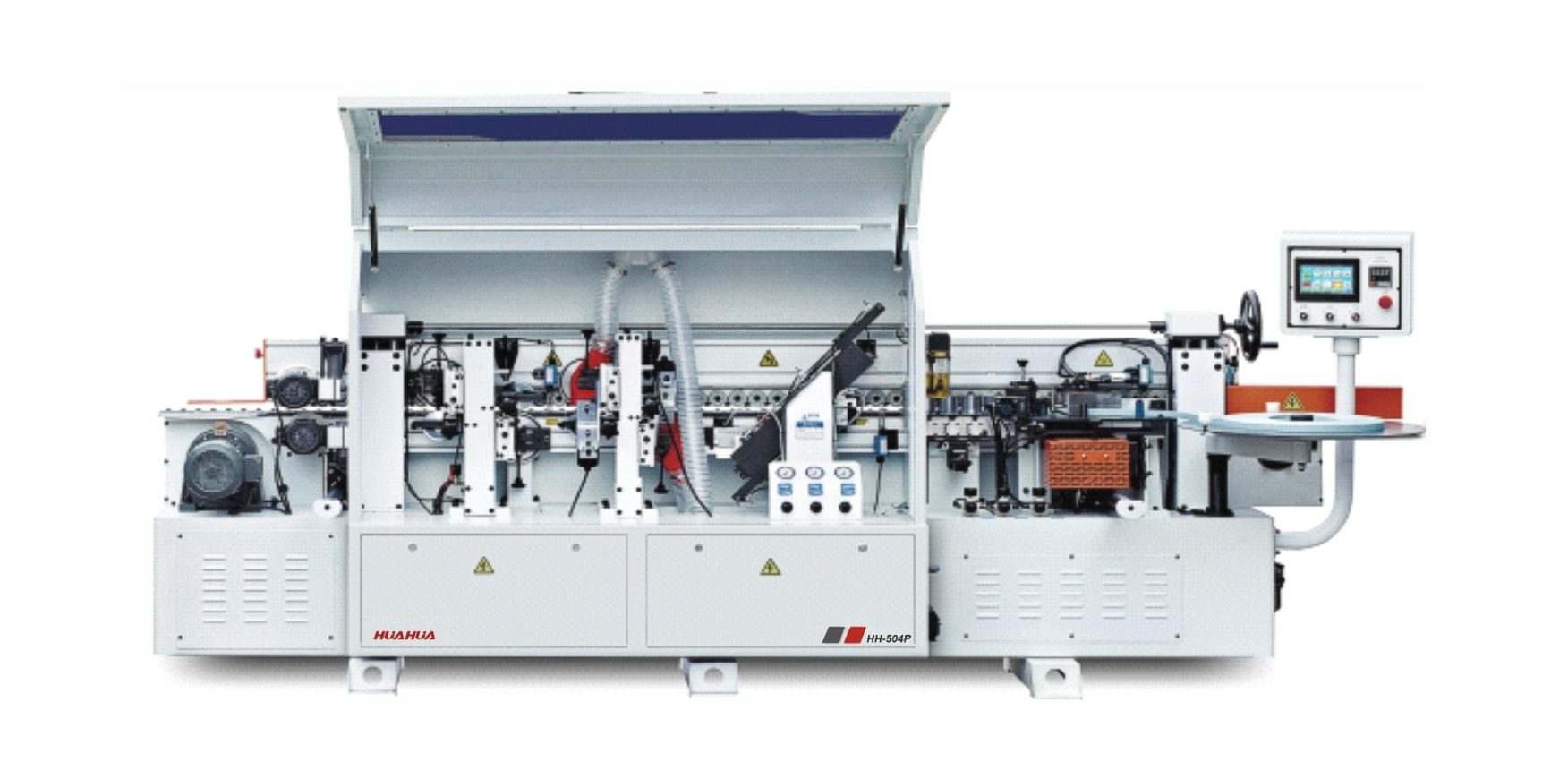 Кромкооблицовочный автоматический станок HUAHUA HH-504P