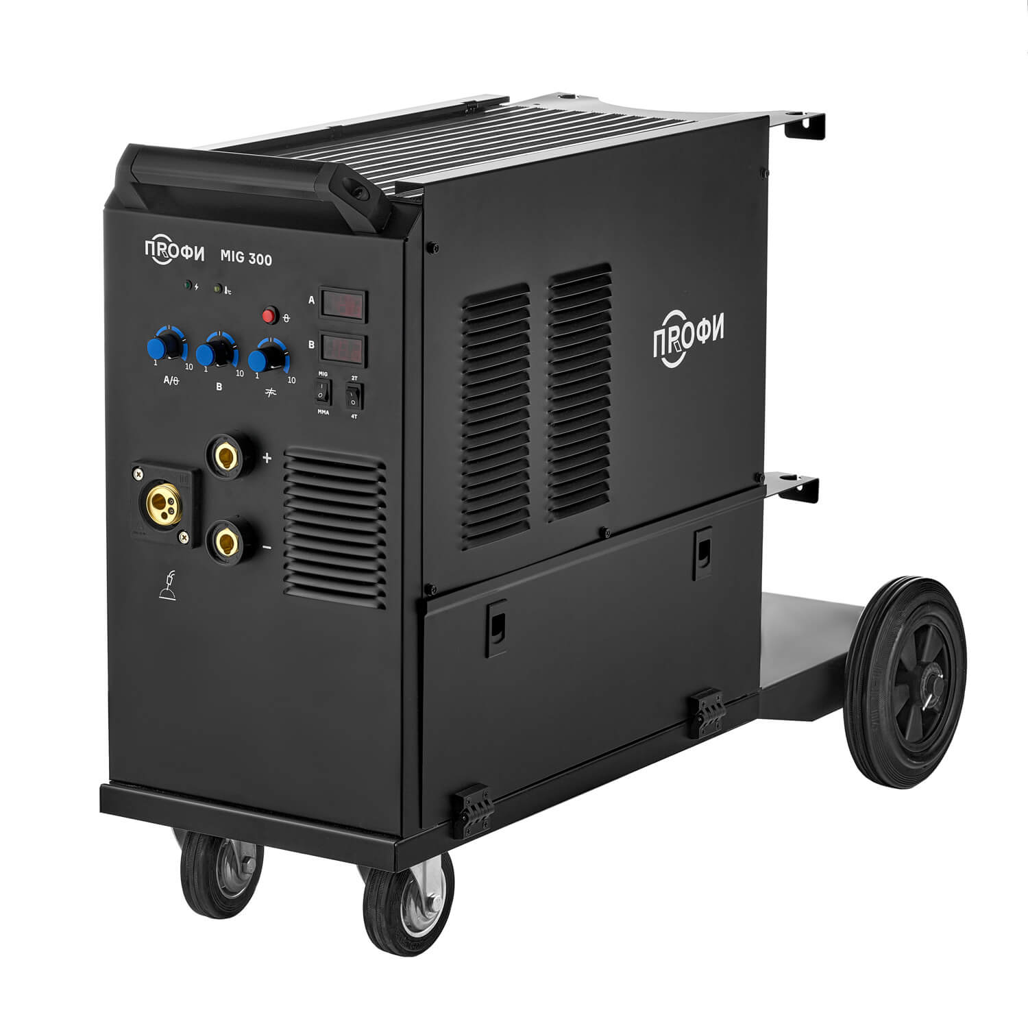 Сварочный полуавтомат ПРОФИ MIG 300-4 SYN LED 