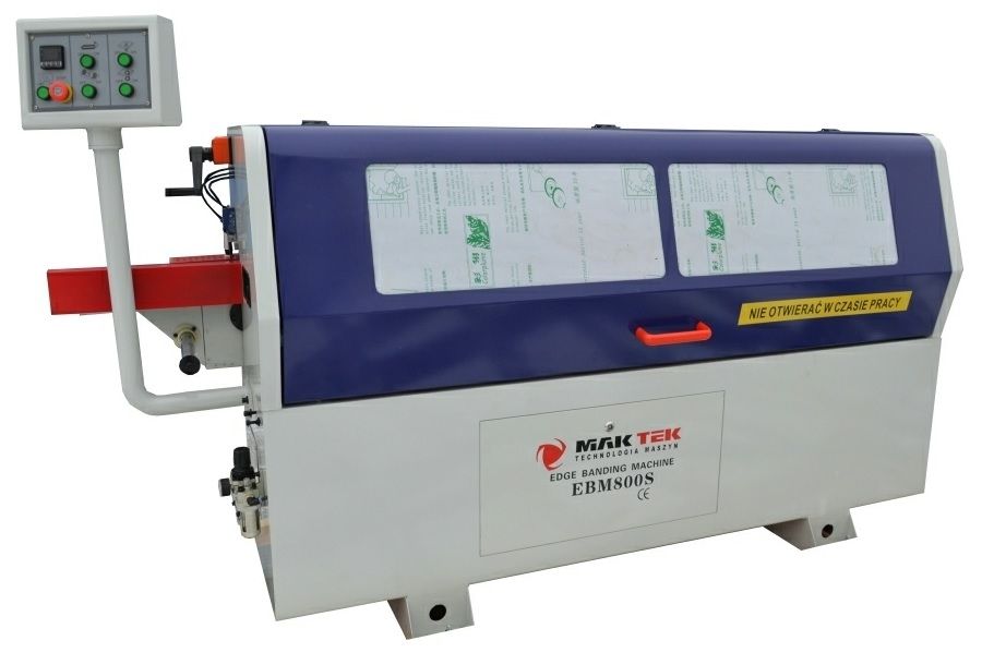 Кромкооблицовочный станок CORMAK EBM 800 с камерой