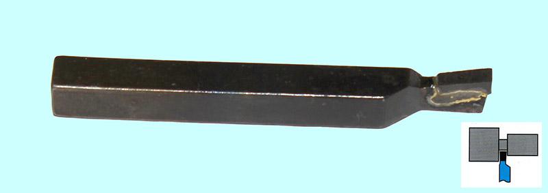 Резец Отрезной 8х8х80 ВК8 левый DIN 4981 Резец Отрезной 8х8х80 ВК8 левый DIN 4981