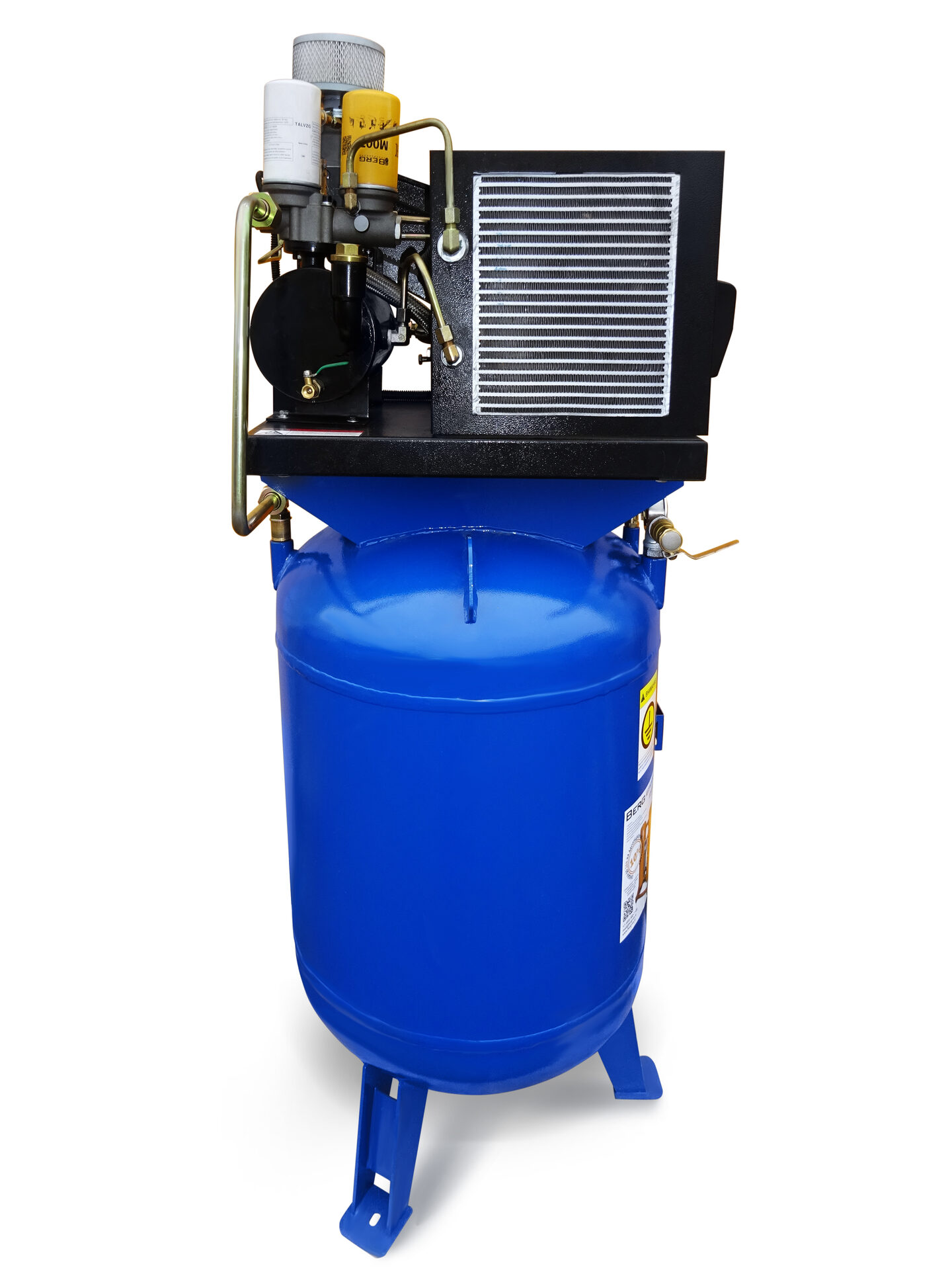 Винтовой компрессор BERG ВК-5.5РВ-250 на вертикальном ресивере