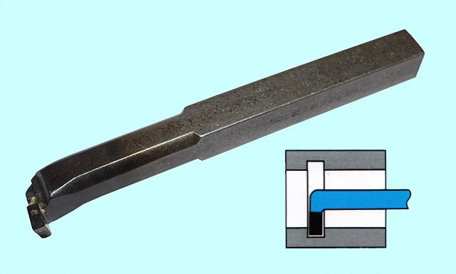 Резец Канавочный внутренний 16х16х180 Т5К10 а=5мм; m=9мм DIN 263