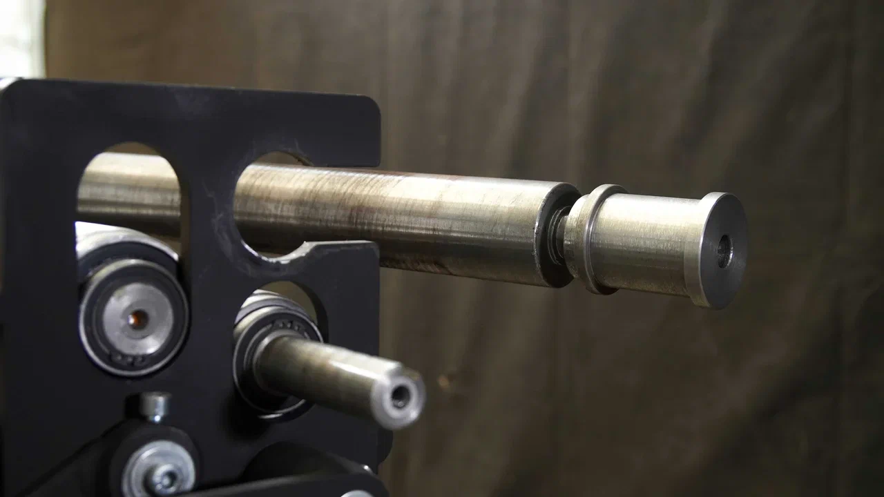 Станок вальцовочный трехвалковый электро RMEA-550x2 mini