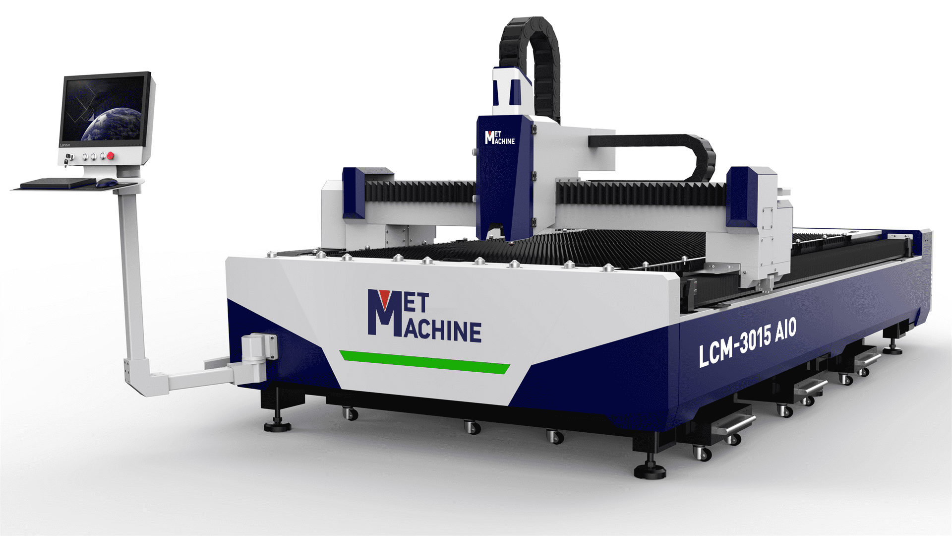 Оптоволоконный лазер MetMachine LCM-3015 AIO 1500W Оптоволоконный лазер MetMachine LCM-3015 AIO 1500W