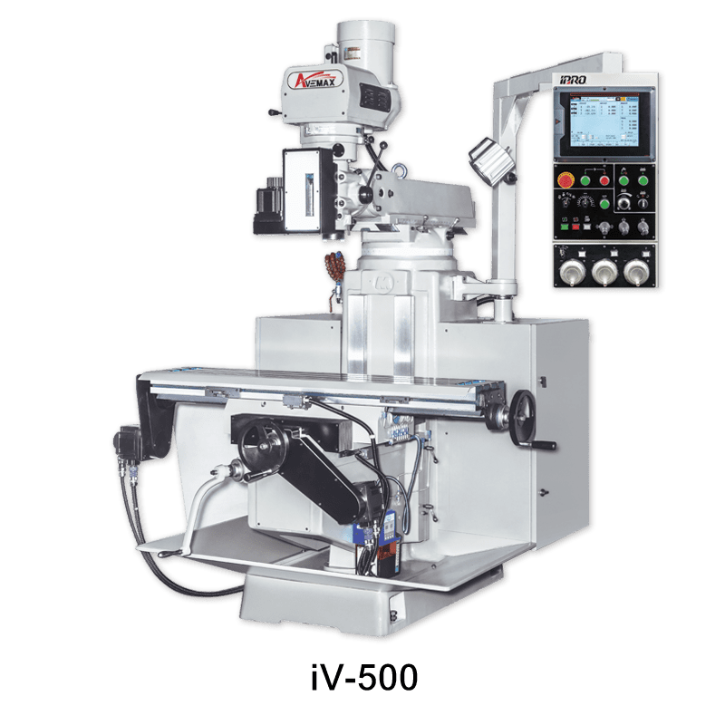 Вертикально-фрезерный станок с поворотной головкой AVEMAX iV-500 Вертикально-фрезерный станок с поворотной головкой AVEMAX iV-500