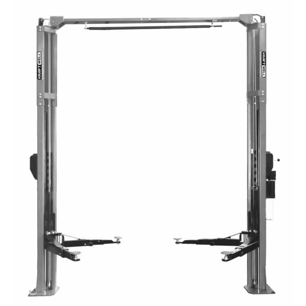 Подъемник двухстоечный KraftWell электрогидравлический с развернутыми каретками KRW4.2MA Подъемник двухстоечный KraftWell электрогидравлический с развернутыми каретками KRW4.2MA