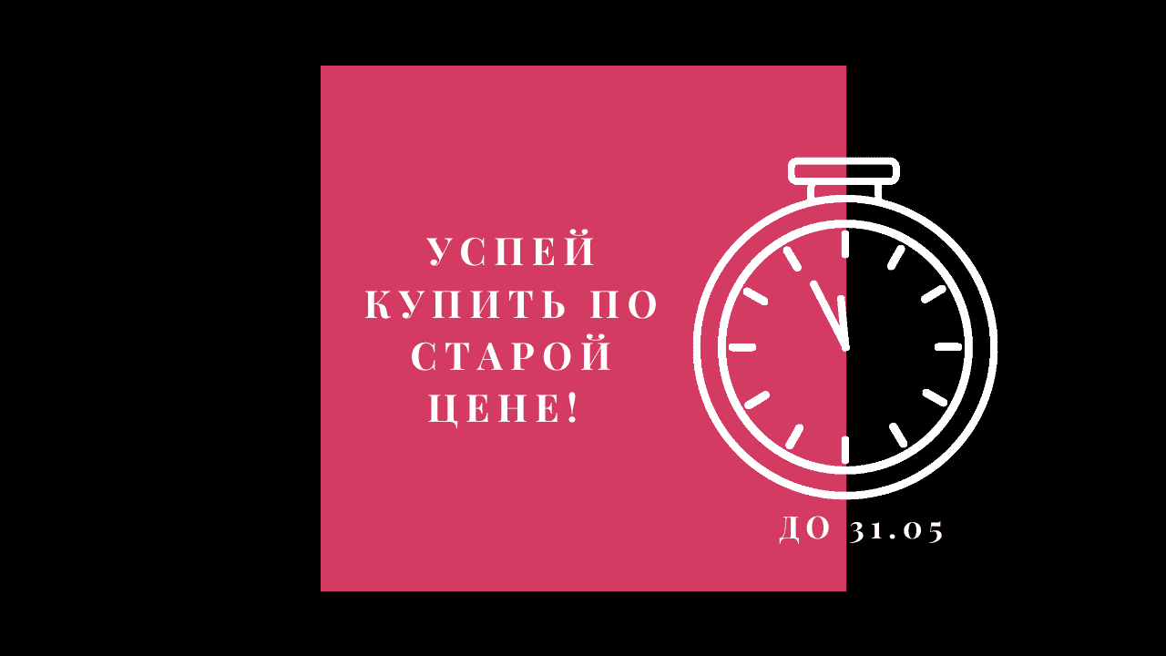 Успей купить по старой цене!