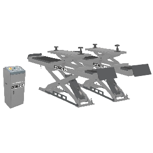 Подъемник ножничный KraftWell г/п 4500 кг. заглубляемый, платформы для сход-развала с подъемником второго уровня (для SUV) Подъемник ножничный KraftWell г/п 4500 кг. заглубляемый, платформы для сход-развала с подъемником второго уровня (для SUV)