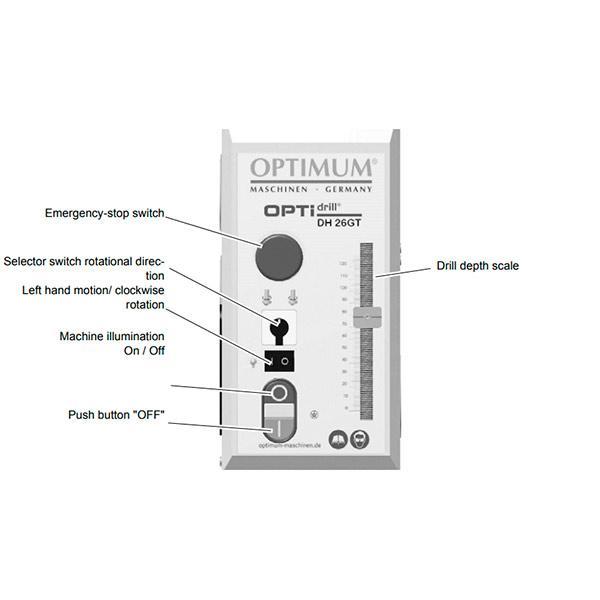Сверлильный станок OPTIdrill DH 26GT Сверлильный станок OPTIdrill DH 26GT