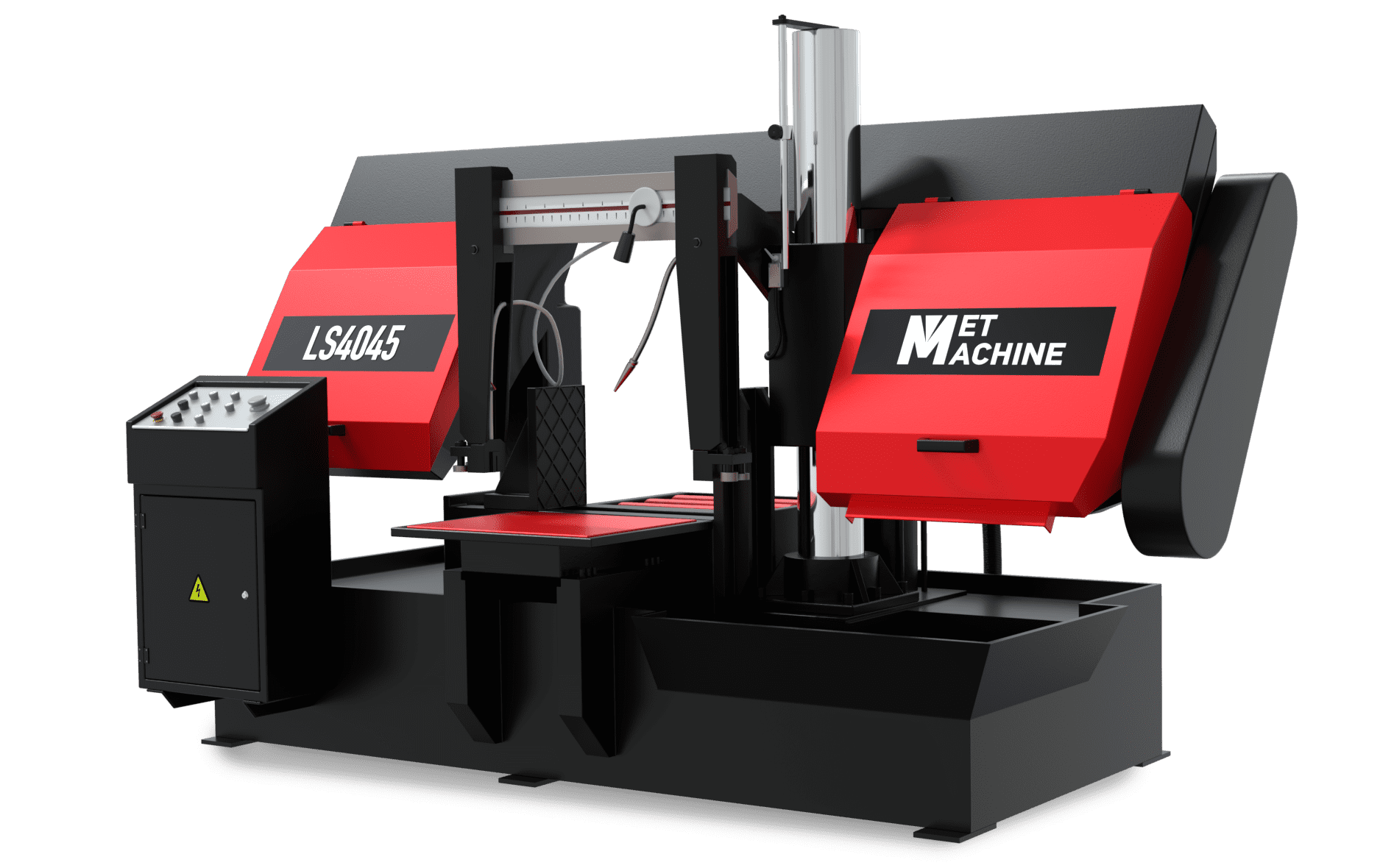 Полуавтоматический ленточнопильный станок MetMachine LS4045