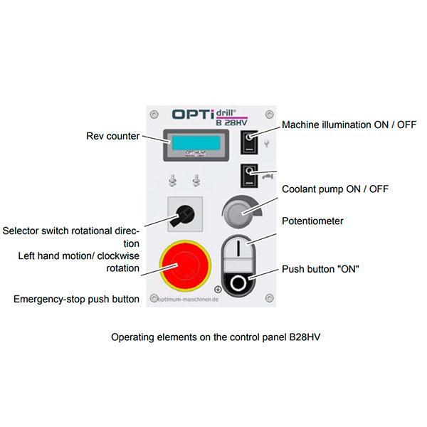 Сверлильный станок OPTIdrill B 28HV Сверлильный станок OPTIdrill B 28HV