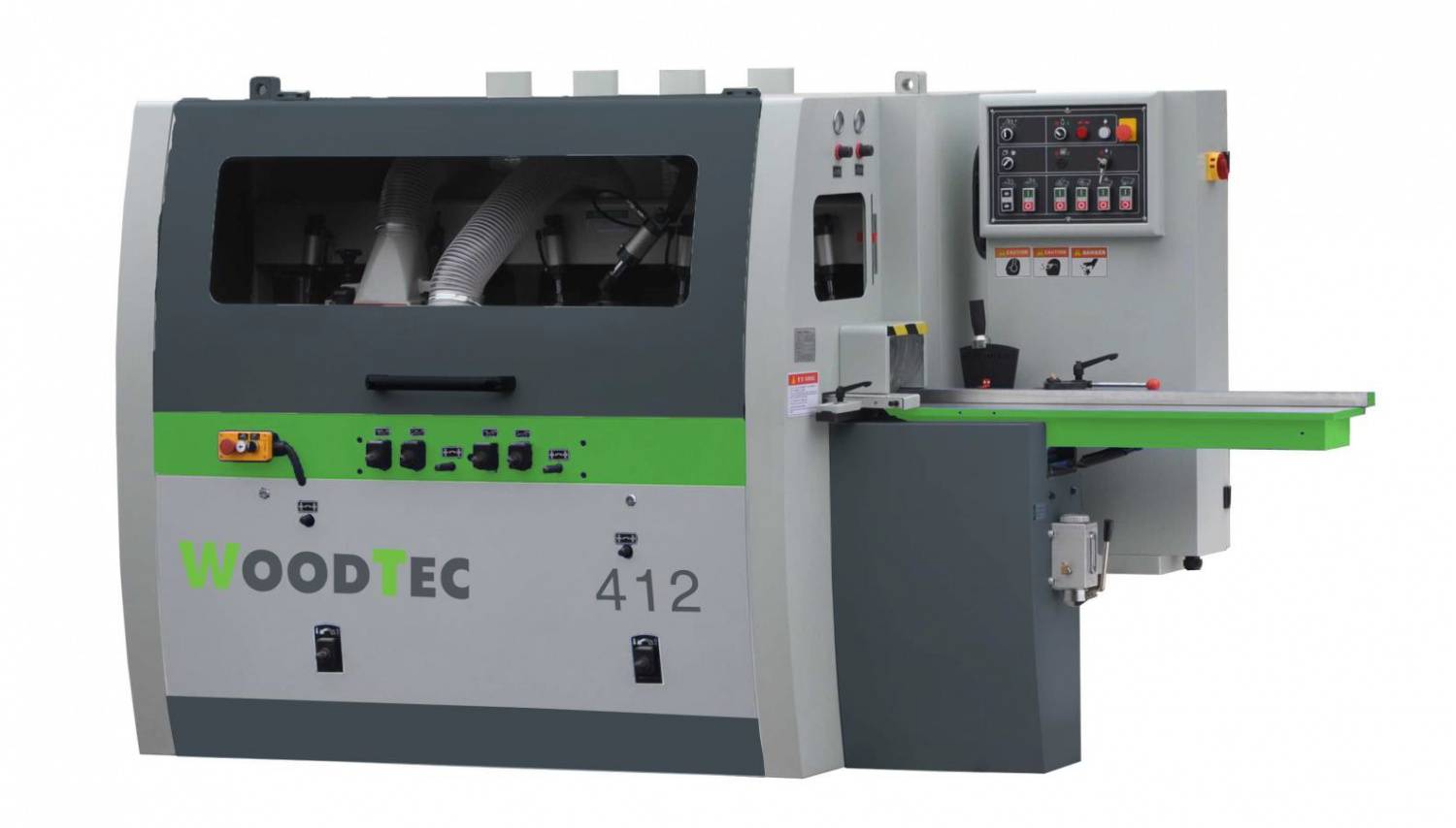 Четырехсторонний продольно-фрезерный Woodtec 412