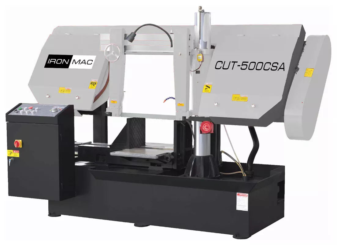 Полуавтоматический ленточнопильный станок IRONMAC CUT-500 CSA