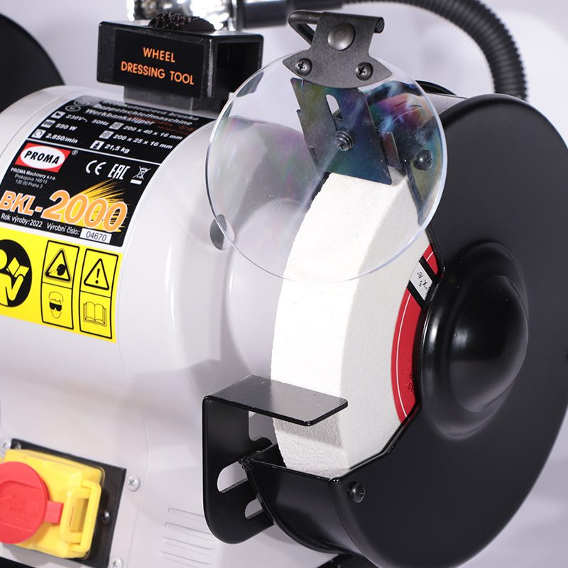Двухдисковый заточной станок с подсветкой Proma BKL-2000 25450200 Двухдисковый заточной станок с подсветкой Proma BKL-2000 25450200