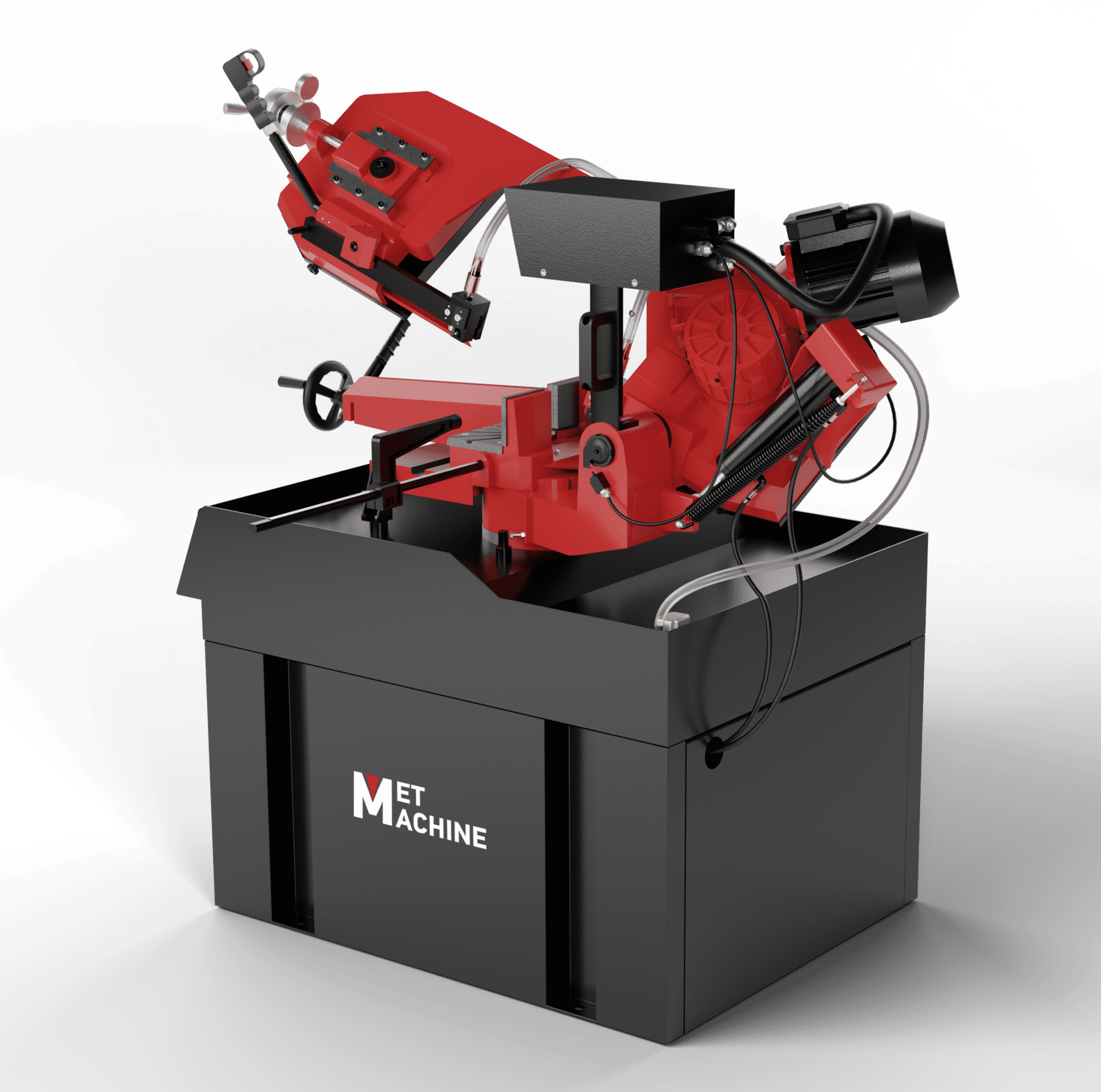 Ручной ленточнопильный станок с поворотной рамой MetMachine LSZ2227