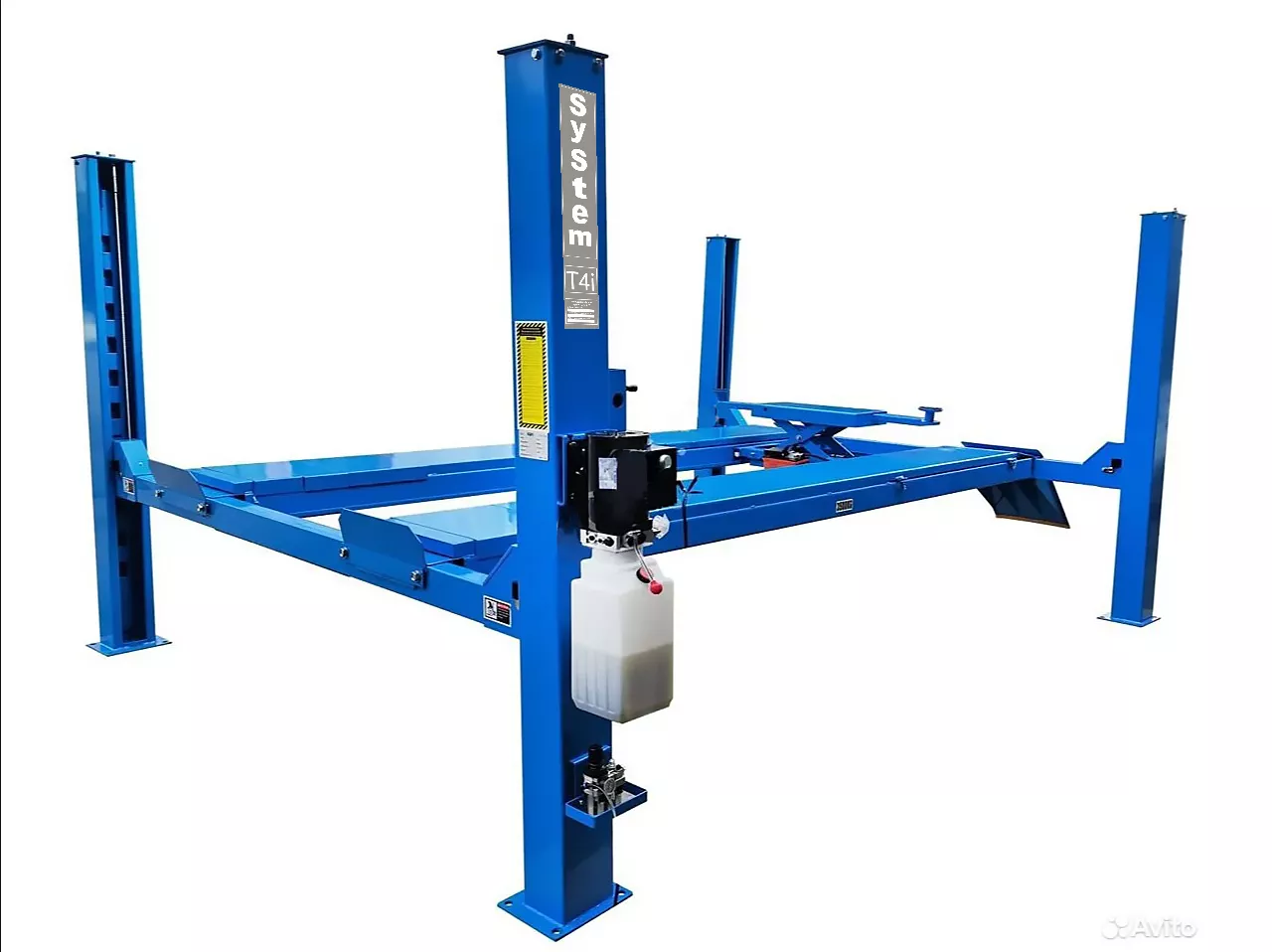 Подъемник автомобильный System4you T4i-4D с ручной траверсой Подъемник автомобильный System4you T4i-4D с ручной траверсой