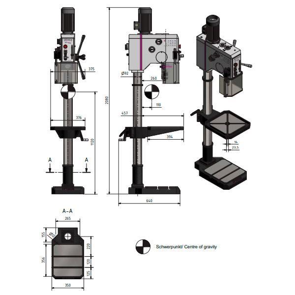 Сверлильный станок OPTIdrill DH 28GS Сверлильный станок OPTIdrill DH 28GS