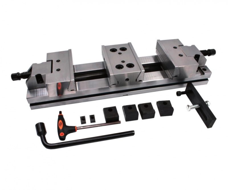 Тиски станочные прецизионные модульные двойные Zegyo ZQ83175 175x2x120 Тиски станочные прецизионные модульные двойные Zegyo ZQ83175 175x2x120