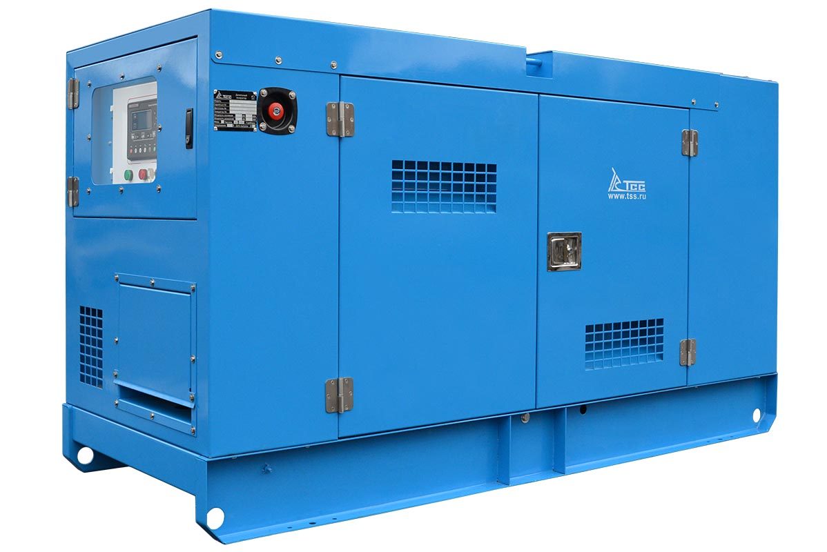 Дизельный генератор ТСС АД-30С-Т400-1РКМ5 в шумозащитном кожухе / TTd 42TS ST