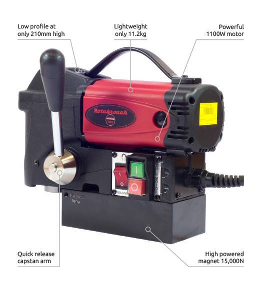 Магнитный сверлильный станок Rotabroach SMART ADDER (МСС-35 низкий)