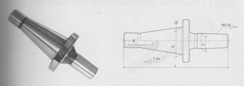 Оправка 7:24 -40 / В12 на внутренний конус сверлильного патрона (на расточ. и фрезер. станки)