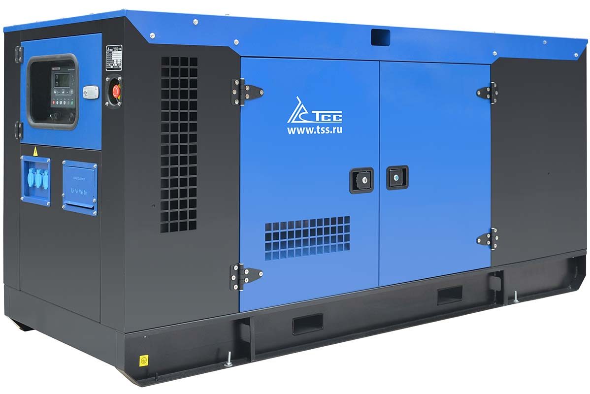 Дизельный генератор ТСС АД-60С-Т400-1РКМ7 в шумозащитном кожухе / TWc 83TS ST