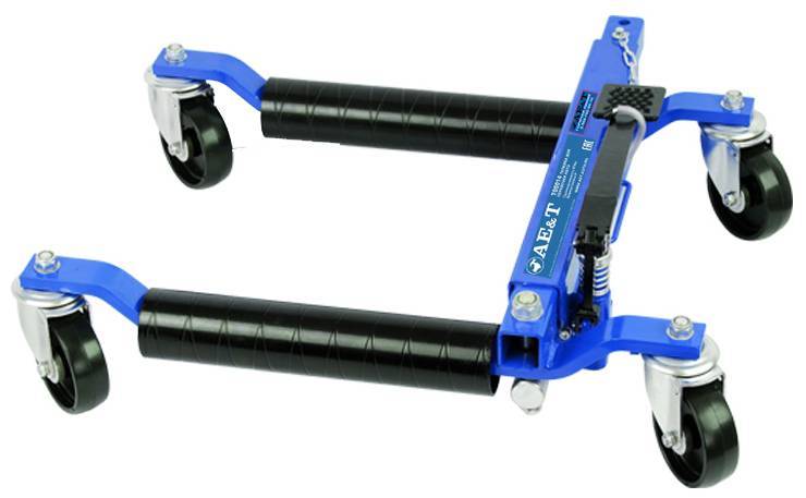 Тележка для перевозки авто AE&T T08014 675кг (9") гидравл