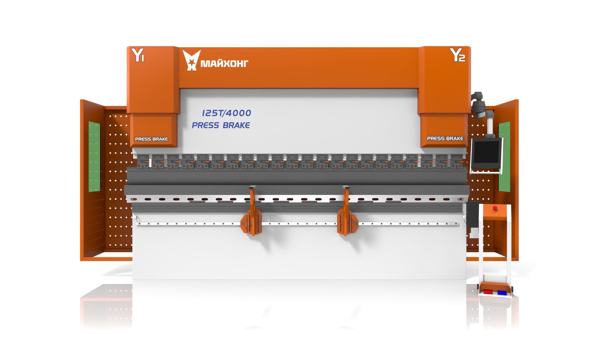 Листогибочный пресс с ЧПУ Майхонг Delem DA-53T 125-4000/4+1 Листогибочный пресс с ЧПУ Майхонг Delem DA-53T 125-4000/4+1