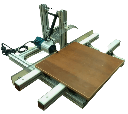 Устройство для снятия свесов кромок SETM1