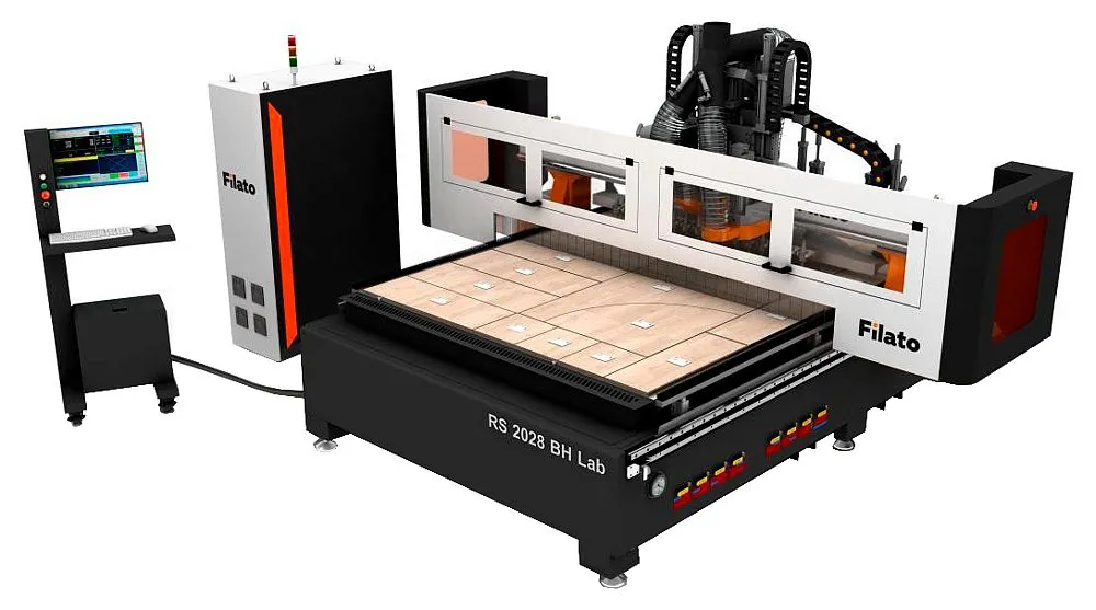 Обрабатывающий центр с ЧПУ Filato RS 2028 BH Lab Обрабатывающий центр с ЧПУ Filato RS 2028 BH Lab
