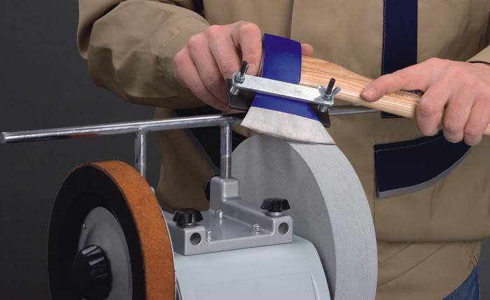 Приспособление для заточки топоров и отрезных стамесок Optimum 5910018