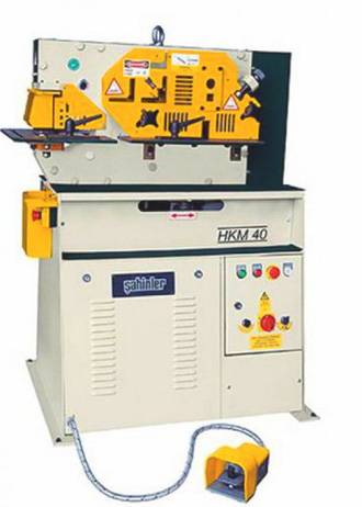 Комбинированные пресс-ножницы Sahinler HKM 40