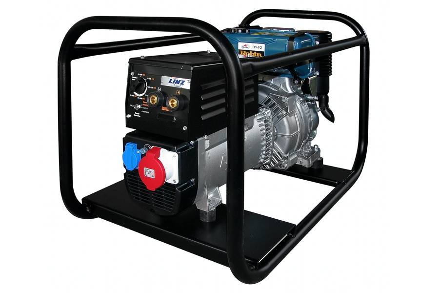 Дизельный сварочный генератор 6,5/400-W220R Robin Subaru