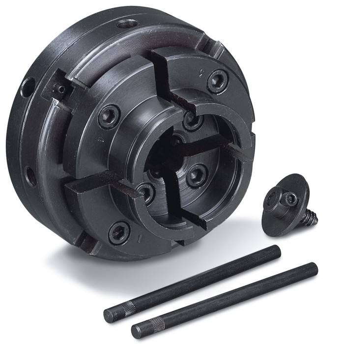 Патрон токарный Optimum 4-кул. 100 мм, посадка M33 x 3,5 5931021