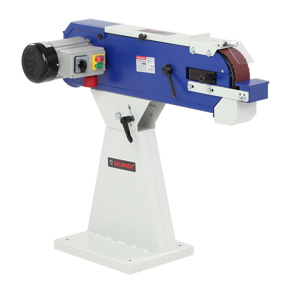 Станок шлифовальный ленточный BELMASH BSM-793/400 Станок шлифовальный ленточный BELMASH BSM-793/400