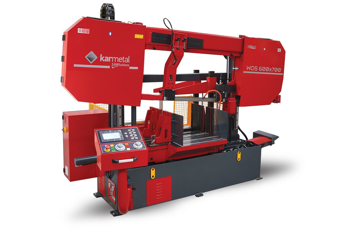 Автоматический двухколонный ленточнопильный станок KARMETAL WOS 600×700 (резка под прямым углом) Автоматический двухколонный ленточнопильный станок KARMETAL WOS 600×700 (резка под прямым углом)