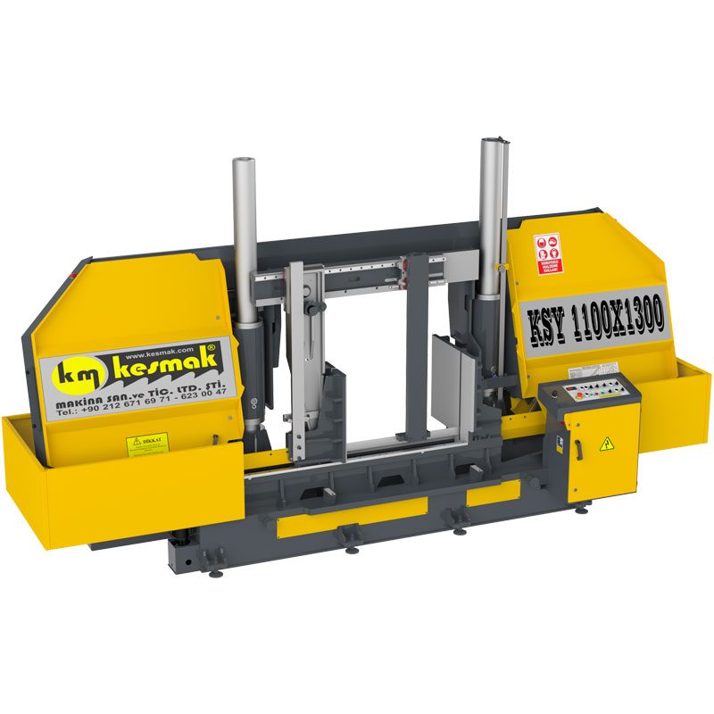 Полуавтоматический ленточнопильный станок Kesmak KSY 1100X1300