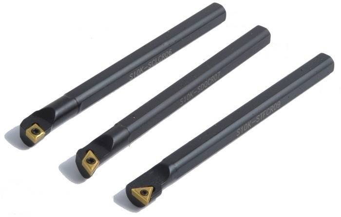 Набор резцов расточных Optimum 12 мм 3 шт. со сменными пластинами 3441641